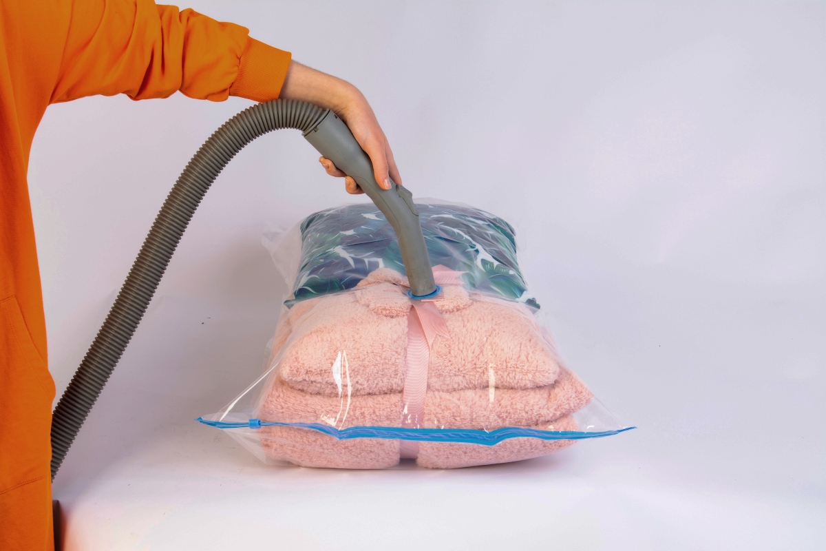 Consider using vacuum-sealed bags to reduce the space